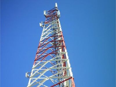 45 Meters 3 Legged Angle Steel  Telecom Tower for Samoa